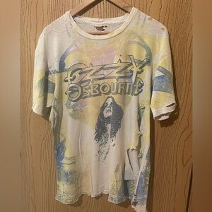 Vintage 1991 Ozzy Osbourne "Diary of a Madman" all-over print t-shirt